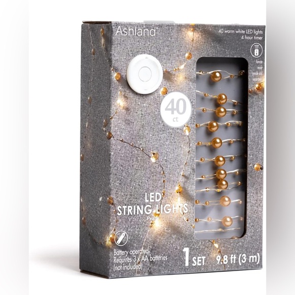 NWOT Michael’s Ashland LED Rose Gold Warm White String Lights - Picture 16 of 16